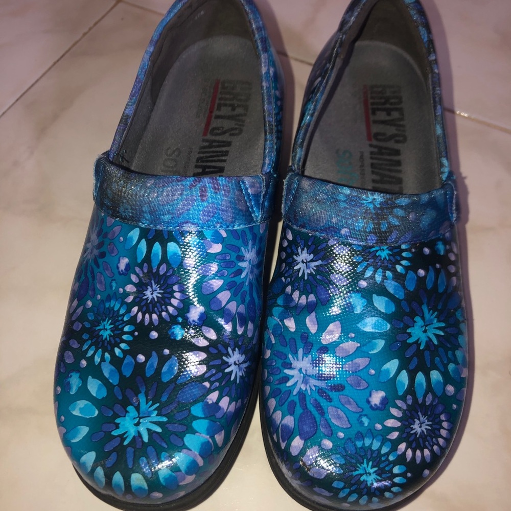 Blue Greys Anatomy Clogs